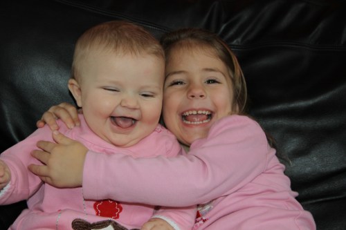 Finley & Sawyer on the couch