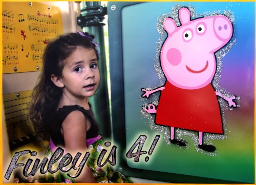 Finley's Fourth Birthday Card