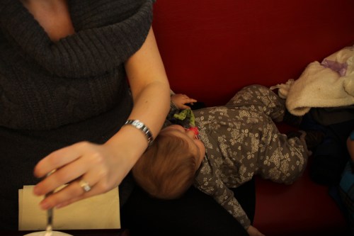 The Smallest Revolutionary At Café de Flore